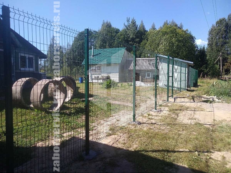 3D заборы для частного дома 100 метров 4мм