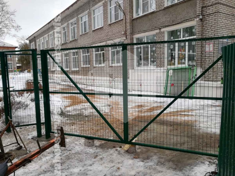 3D заборы для детского сада 60 метров 4мм