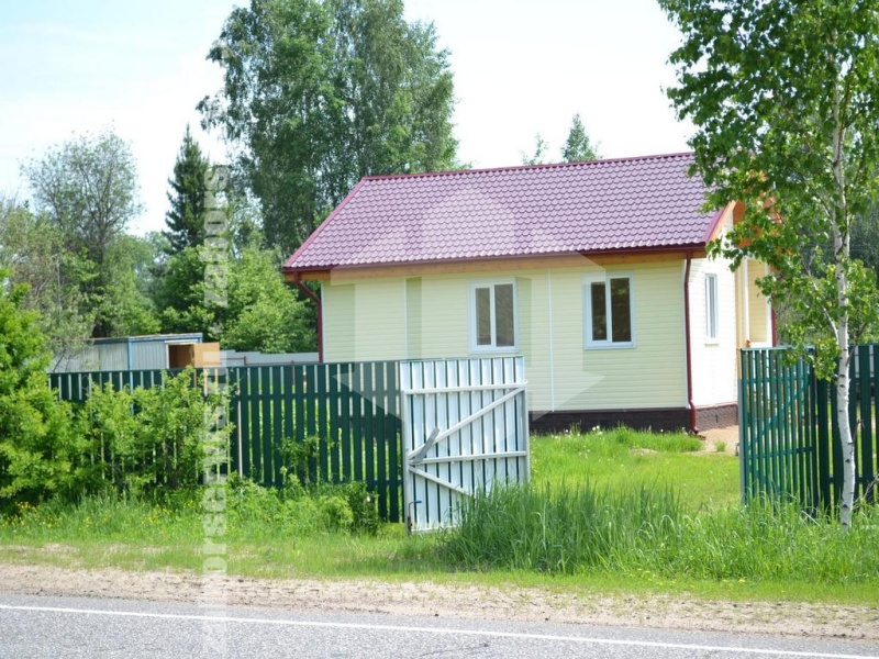 Забор из евроштакетника с утрамбовкой щебнем 55 метров