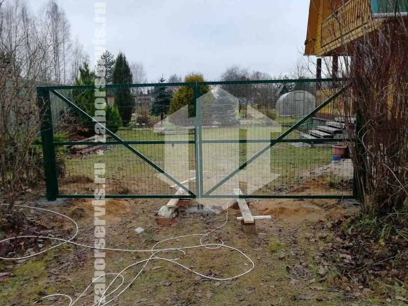 3D забор 62 метра высота 1,8м 4мм