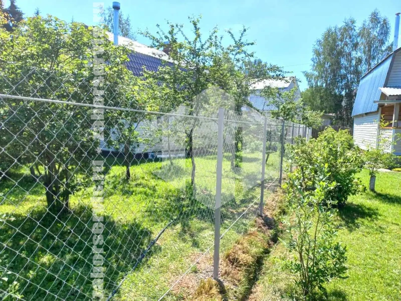 Забор оцинкованный из сетки рабицы 50 метров