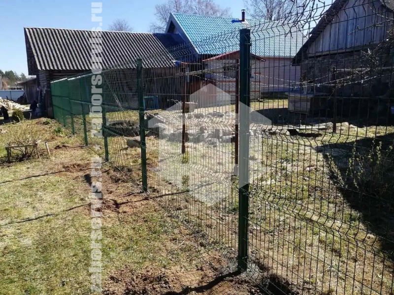 Забор из сетки гиттер 75 метров