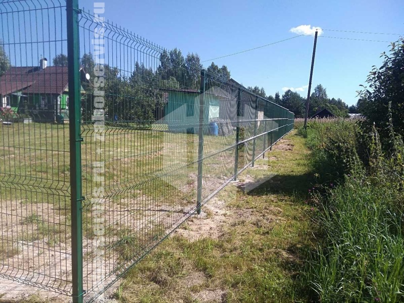 3D заборы для частного дома 100 метров 4мм