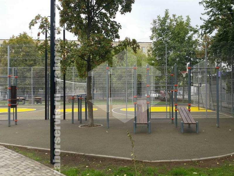 3D заборы для спортивной площадки 10 соток 3,5мм